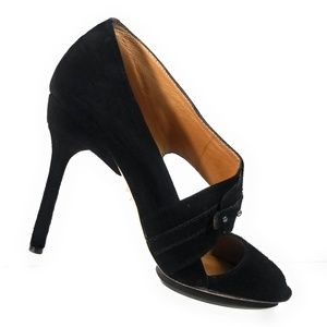 L.A.M.B. Women Peep Toe High Heels Size 10 M